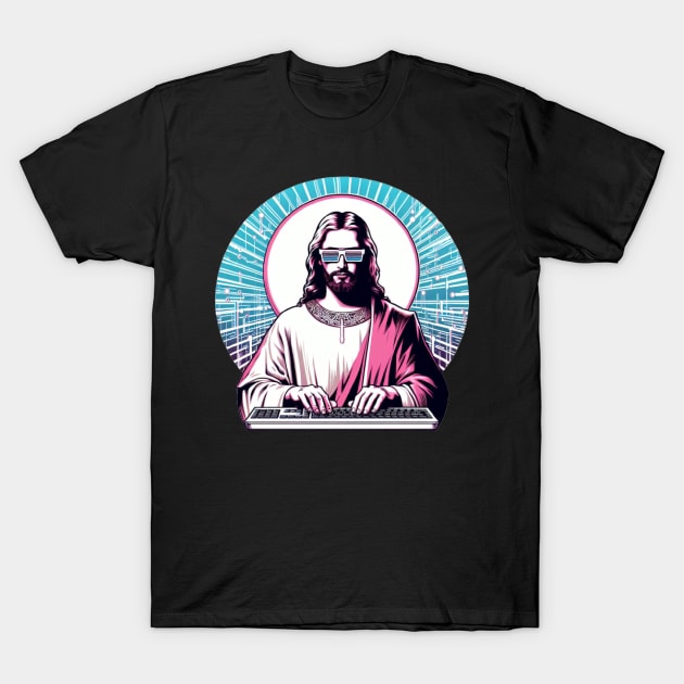 developer jesus T-Shirt by Anthony88